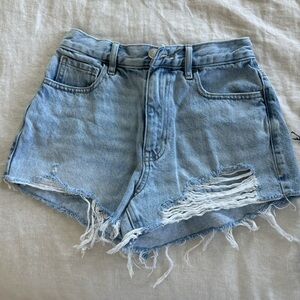High rise shorts